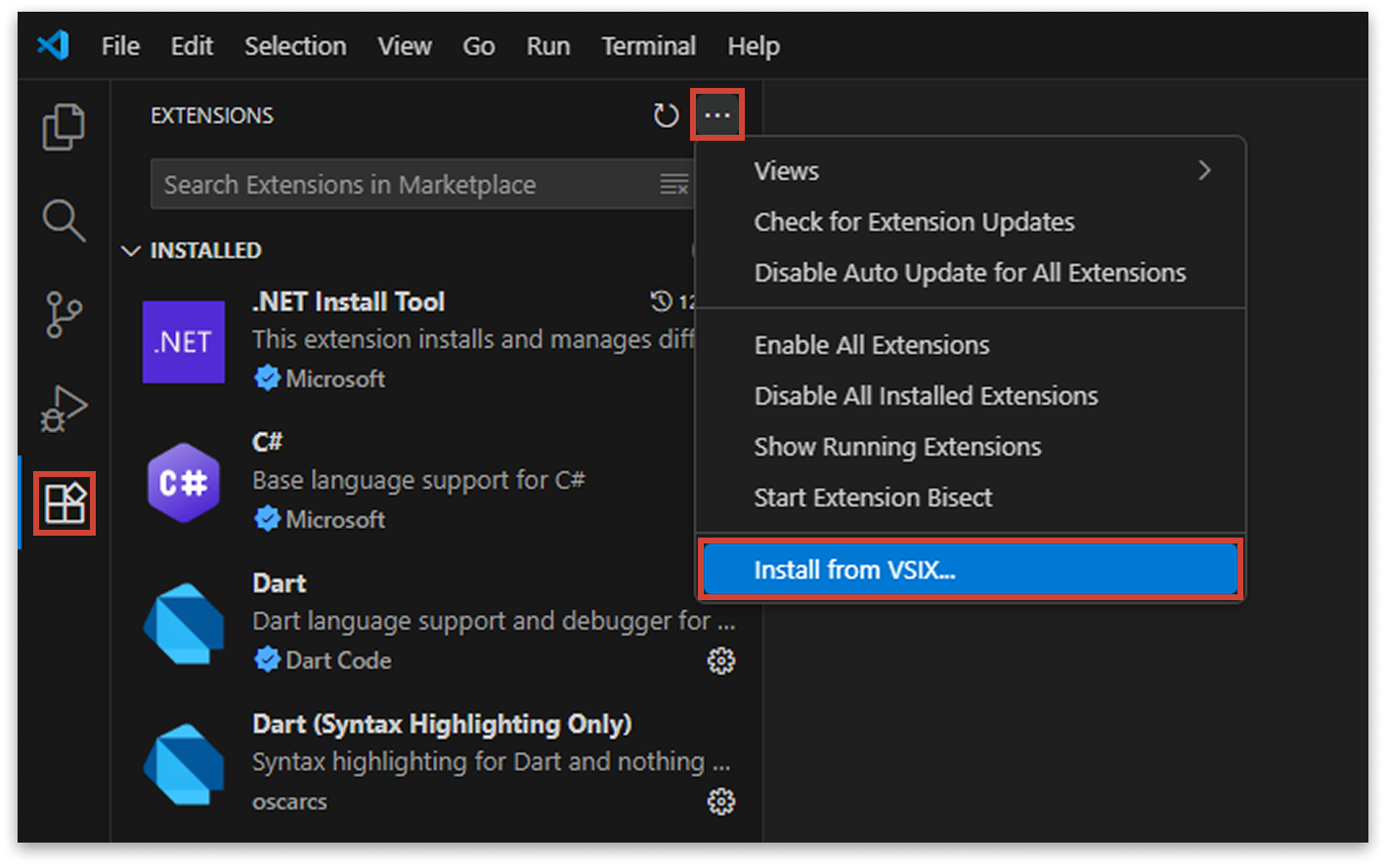Установка плагина Test IT Management для VS Code